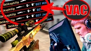 УБИЛ ОДНОЙ ПУЛЕЙ ДВУХ ВРАГОВ | CS:GO #1