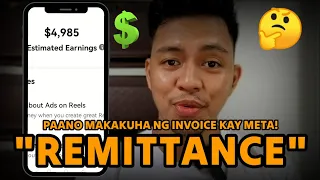 🤔 Paano kung wala ka REMITTANCE or INVOICE mula kay META? 🤔 #facebookreels #remittance #payout #reel