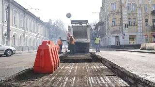 У Житомирі розпочали капітальний ремонт Великої Бердичівської від бульвару  до вулиці Довженка