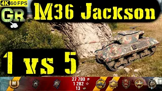 World of Tanks M36 Jackson Replay - 11 Kills 2.5K DMG(Patch 1.4.0)