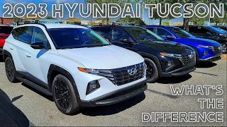 What's the Difference? 2023 Hyundai Tucson SE, SEL, SEL Convenience, XRT and Limited