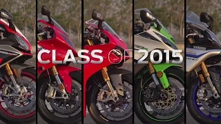 CLASS OF 2015: RSV4 VS. S1000RR VS. 1299 PANIGALE VS. ZX-10R VS. R1M | ON TWO WHEELS