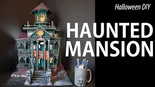 How to make a cardboard House/Haunted Mansion