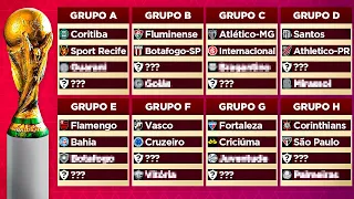 E se o BRASILEIRÃO fosse no FORMATO da COPA do MUNDO? 🏆