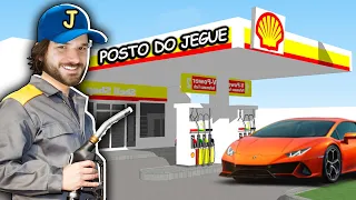 SAÍ DO YOUTUBE E ABRI MEU PRÓPRIO POSTO DE GASOLINA! - Gas Station Simulator