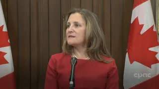 Deputy PM Chrystia Freeland on Ukraine conflict, government's economic measures – September 21, 2022