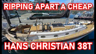the BRUTAL take down of a Hans Christian 38T - Ep 237 - Lady K Sailing