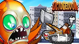 BETTER NOT TO ANGER THE OCTOPUS! Octopus MUTANT Destroys the CITY - Octogeddon