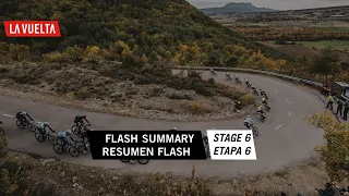 Resumen Flash / Flash Summary - Etapa 6 | La Vuelta 20