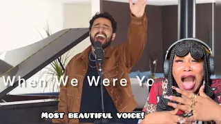 Most Beautiful Voice! When We Were Young - Gabriel Henrique (Cover) Reaction