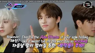 [ENG SUB] 190620 M Countdown Today's Stray Kids & Seungmin MC Cut