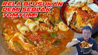 TERKAPAR MAKAN LEVEL TERPEDAS SEBLAK TOMYUM....