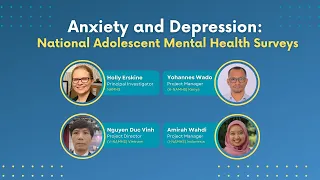 Anxiety and Depression: National Adolescent Mental Health Surveys webinar series (webinar 1)