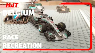 I recreated the Belgian Formula 1 Grand Prix 2022 but in Lego!