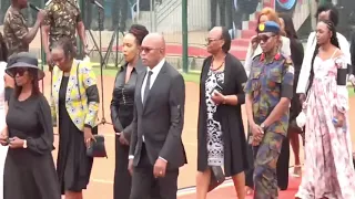 THE FAMILY OF THE LATE GENERAL FRANCIS OGOLLA ARRIVE AT ULINZI COMPLEX FOR MILITARY HONOURS!