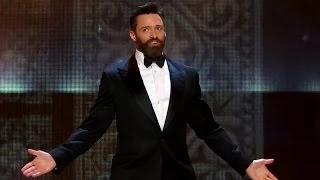 Hugh Jackman HOPS Through Tony Awards 2014 Opening