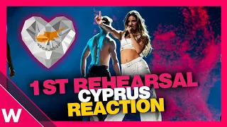 🇨🇾 Cyprus First Rehearsal (REACTION) Silia Kapsis "Liar" @ Eurovision 2024