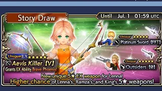 Dissidia Final Fantasy Opera Omnia Global - Lenna EX Banner