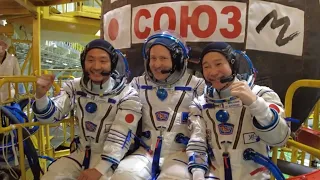 The Soyuz MS-20 Crews Training Sessions First Day at Baikonur