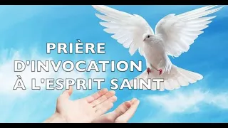 PRIÈRE D'INVOCATION À L'ESPRIT SAINT - Évoquer Jesus Christ avant les prières