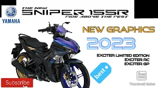 Yamaha Sniper 155 2023, Exciter Limited Edition, new design, Exciter RC, Exciter GP