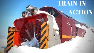 ОСНОВНЫЕ ХАРАКТЕРИСТИКИ Снегоуборочной машины Train в действии - СОСТАВ 2019 - Снегоочиститель