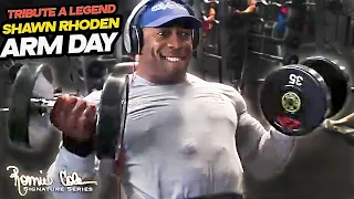 Shawn Rhoden Arm Workout For Insane Gains - R.I.P Flexatron