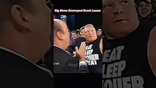 Brock Lesnar Hurt Mark Henry | Big Revenge 💪 #shorts