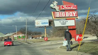 The Sad Streets Of Anderson,  Indiana - The Rudest Town In America? Abandoned, Angry And In Decay