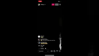 Duvy kicks telly tings off the tour bus on ig live