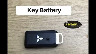 Mitsubishi ASX Proximity Smart Key Battery change HOW TO