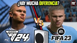¿Hubo cambios en XBOX SERIES S? FIFA 23 vs EA SPORTS FC 24 (FIFA 24) - Comparacion