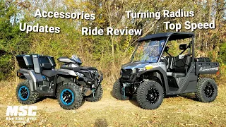 CFMOTO UFORCE 600 Top Speed & Turning Radius Plus CFORCE 1000 Update