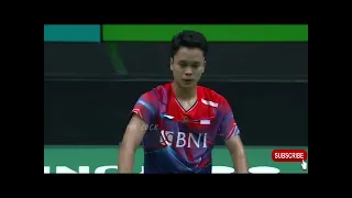 Anthony Sinisuka Ginting vs Ng Ka Long Angus | Badminton Petronas Malaysia Open 2023