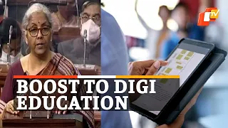 Union Budget 2022: FM Announces Digital University, 200 TV Channels For Education Sector | OTV News