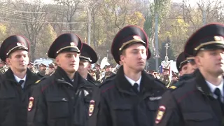 В Ростове прошёл полицейский парад