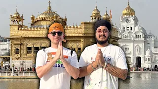 Sikhs FEED 100,000 PEOPLE FOR FREE everyday at the Golden Temple 🇮🇳