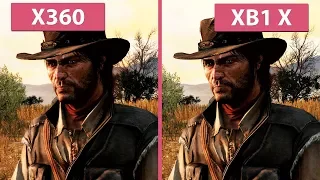 [4K] Red Dead Redemption – Xbox 360 vs. Xbox One X 4K Update Graphics Comparison