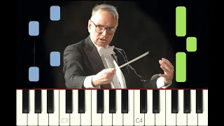 piano tutorial "CHI MAI" Ennio Morricone, Le Professionnel, 1971, avec partition gratuite (pdf)