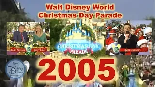 2005 Walt Disney World Christmas Day Parade | Regis Philbin | Kelly Ripa | Ryan Seacrest | Bob Iger
