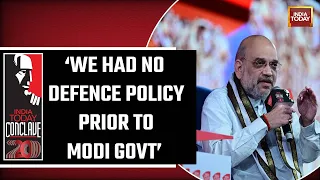 After Independence, India Is More Secure Today Than Ever: Amit Shah | India Today Conclave 2023