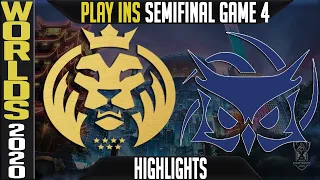 MAD vs SUP Highlights Game 4 | Worlds 2020 Play Ins Semis Group A | MAD Lions vs SuperMassive G4