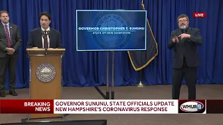 Full video: Governor holds latest COVID-19 briefing for New Hampshire (Oct. 29, 2020)