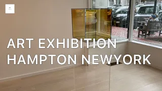 ART EXHIBITION HAMPTON_Hampton Fine art Fair, gallery South&East hampton, Watermillcenter @ARTNYC