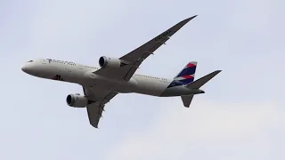 Spotting Planes Compilation #2 - Santiago De Chile Airport & My Home