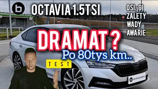 SKODA OCTAVIA 4 1.5 TSI 150KM PO 80TYS PRZEBIEGU