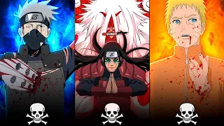 COMO FOI A MORTE DE CADA HOKAGE EM NARUTO E BORUTO | 8 MORRERAM