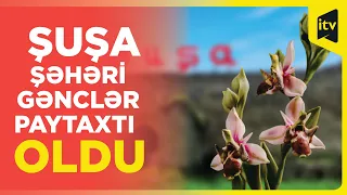 Kazan şəhəri simvolik açarı Şuşaya təqdim edib