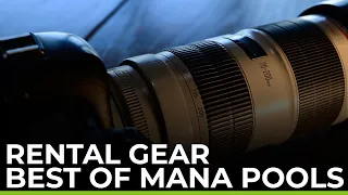RENTAL GEAR for the Best Of Mana Pools