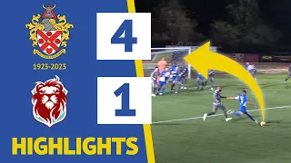 SAUNDERS SCREAMER | Hornchurch 4-1 Hastings United | Isthmian Premier League Highlights 2023/24